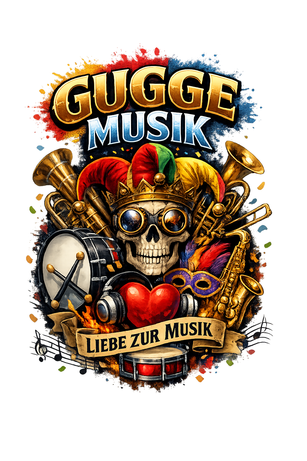 Gugge Shirt 03 Glow in the Dark