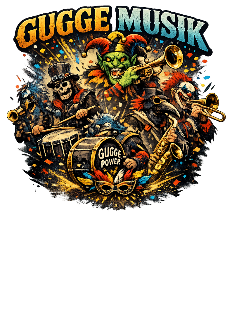 Gugge Shirt 04 Glow in the dark
